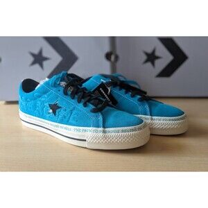 Converse Sean Pablo One Star Pro x Paradise Rapid Teal Unisex Suede Shoes W9.5
